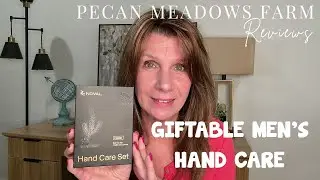 Cedar Scented Hand & Cuticle Care Set for Men | Portable, Non-Greasy Nail Care