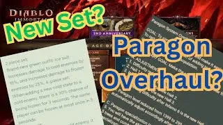 Rumors Run Rampant | Paragon/Difficulty Changes? | New Set? Let's Talk About It | Diablo Immortal