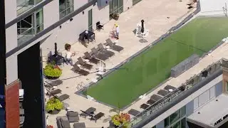 Rooftop pool nightmare at luxury apartment building in Baltimore