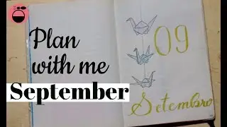 Plan With Me: September 2017  BULLET JOURNAL Setup - Bujo spread ideas || Fresh Perfume
