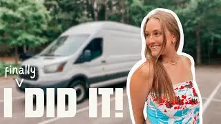 I BOUGHT A VAN!! 🚐 -  empty tour & design plans