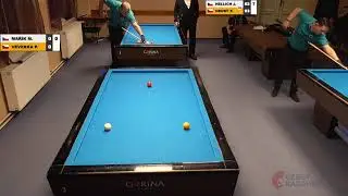 Czech league | Balkline 52/2 | 2nd class | 8th round | Petr Kostka v Petr Veverka