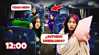 🚌Viajamos en Autob&uacute;s en La Noche 🌙&iexcl;Rumbo al Terror Merlin!
