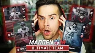 CRAZY ELITE PULLS & LEGEND TOPPER!! | Madden 18 Ultimate Team Pack Opening (MUT 18)
