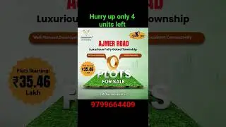for more info 9799664409 #ajmerroad #residentialplotinjai #plotinjaipur #homeinjaipur #houseinjaipur