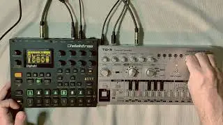 Ambient Techno Groove | Live Hardware Jam w/ Elektron Digitone & TD-3