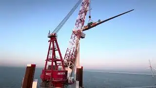 Offshore Wind Turbine Blade Replacement # Offshore Technology # Offshore Wind Jobs
