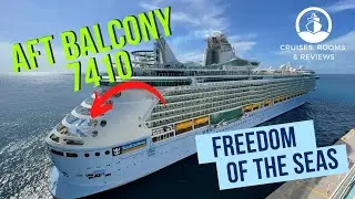 Aft Balcony Tour | Freedom of the Seas | Room 7410 | Royal Caribbean | Cruises, Rooms & Reviews