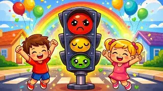 &ldquo;Magic Traffic Light Feelings | Fun Kids Dance & Learn Colors & Emotions 🚦✨&rdquo;