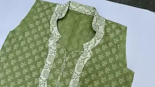 New Collar Neck Design Cutting And Stitching कलर वाले गले की सिलाई or कटिंग