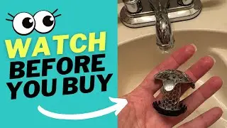 Review of SinkShroom Ultra Revolutionary Bathroom Sink Drain Protector #amazonreview #amazonfinds