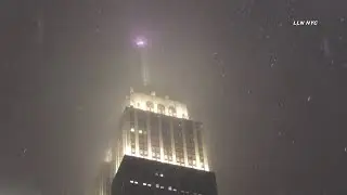 First Snowfall of Fall 2022 NYC