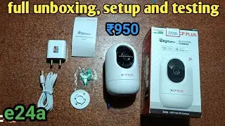 📸BEST CCTV SECURITY CAMERA UNDER ₹1000 CP PLUS E24A 360 Degree #cctv #cpplus #unboxing
