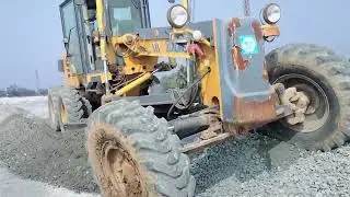 #XCMG #GR #1605 #greater #wm laying #National Highway #Chennai Tamilnadu 