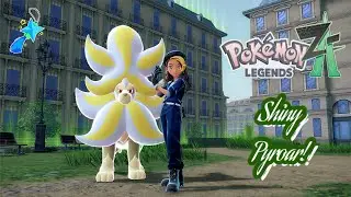 ✨Pok&eacute;mon Legends Z-A: SHINY PYROAR! (NEW MEGA EVOLUTION)!✨