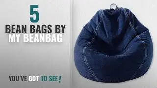 Top 10 My Beanbag Bean Bags [2018]: Adult Pear, Denim, Indigo