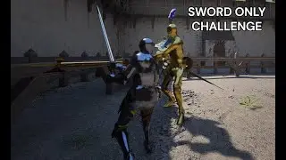 Beating Half Sword Gauntlet Mode - Swords Only Challenge (hard)