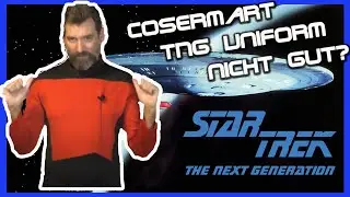 Rezension Review Star Trek TNG Uniform Oberteil von Cosermart