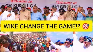 Politics Don Change Colour!? Wike Unveil Rainbow Coalition For Tinubu 2027 Push