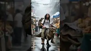 EXTREME RIDING #ai #viralvideo #shorts #indonesianculture #velociraptor #extremeriding