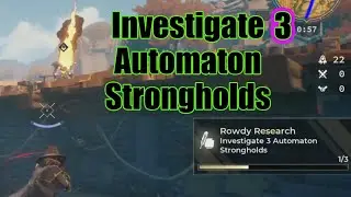 Investigate 3 Automaton Strongholds | Rowdy Research | Spellbreak Story Quest Season 3