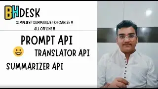 BHDesk - Browser Helper for your Productivity Desk (Hackathon Project)