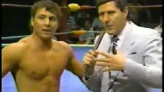 All Star Wrestling 1986 - John Tenta, featuring Mauro Ranallo
