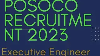 POSOCO RECRUITMENT 2023