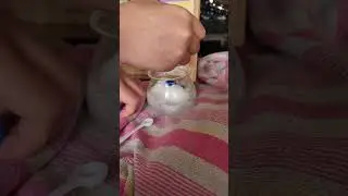 Making magic potions instant snow #science #kidsscienceexperiment #fluffy #blue #potions #potion