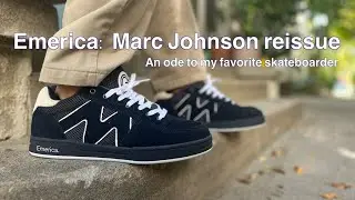 Emerica Marc Johnson 1, reissue Navy.  Try not to cry