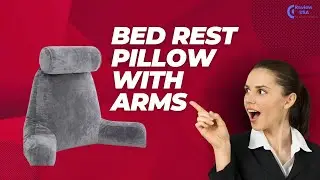 Bed Rest Pillow With Arms