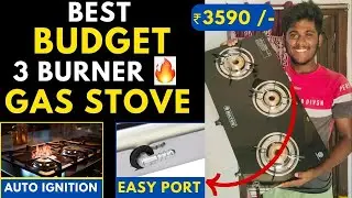 Milton 3 Burner Gas Stove Unboxing & Review | Best Affordable 3-Burner Stove for Your Kitchen