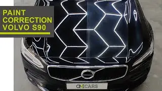 Onyx Black Volvo S90 Color Correction