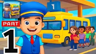 Terminal Master - Bus Tycoon - Gameplay Walkthrough Part 1- Build your Bus Empire (iOS, Android)