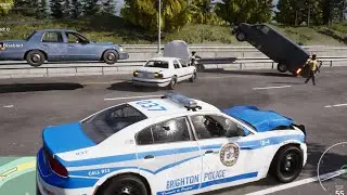 Monitoring the highway on Police Simulator 👮🏽&zwj;♀️