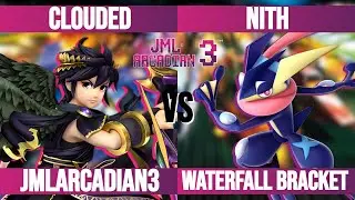 Clouded (Dark Pit) vs Nith (Greninja) - JML Arcadian 3 Waterfall Bracket