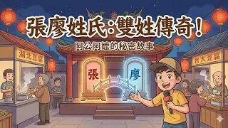 張廖姓氏的由來丨張廖之謎：為什麼這個姓氏會是「兩個姓合起來」？背後竟藏著愛與生死的抉擇｜PLAY兔研究所