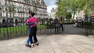 Mike Sonder & Zoë Enstone Blues dancing in London