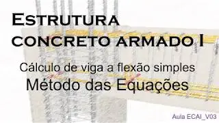 Dimensionamento de Viga   I   Aula ECAI V03