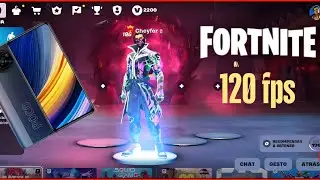 Es jugable Fornite para android en  2025? (poco x3 pro) Gameplay sin comentar