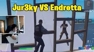 Jur3ky VS Endretta 1v1 Buildfights!