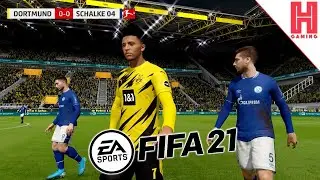 Revierderby - Dortmund vs FC Schalke 04 | Fifa 21 Switch Gameplay