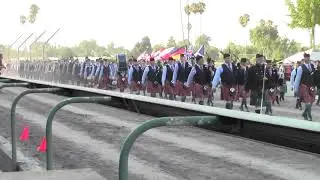 March on: Scottish Games, Pleasanton, Closing Ceremonies Video 1
