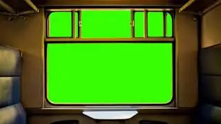 Animation Train Window Green screen shot Video|Part 17|