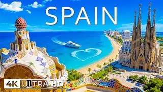 [4K] Spain 2026 🇪🇸 | Iconic Mediterranean Coast, Historic Landmarks & Deep House Vibes