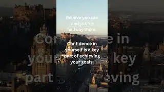 Believe you can and you're halfway there   #quotes #motivation