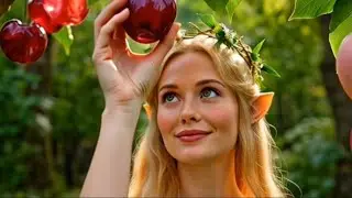 Fantasy ASMR: Elf Cooking and Eating Crystal Glass Food