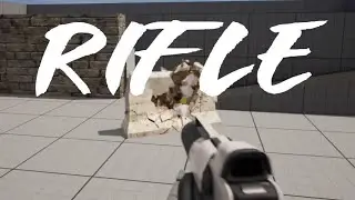 Chaos Tutorial 04 - Make a rifle (gun) - Unreal Engine 5