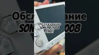 Обслуживание Sony PSP E1008