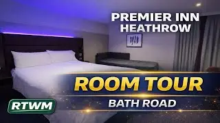 Premier Inn London Heathrow Bath Road - Standard Double Room Tour.